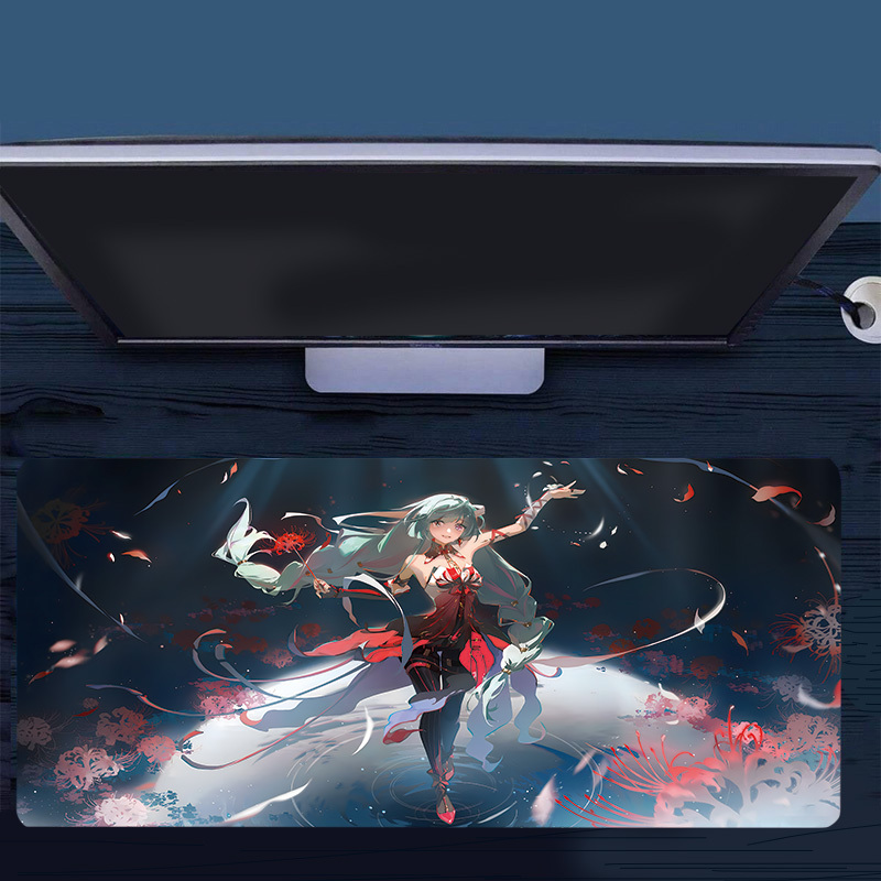 Mousepad Xl Extended - Large XL Anime Dancing Girl Mouse