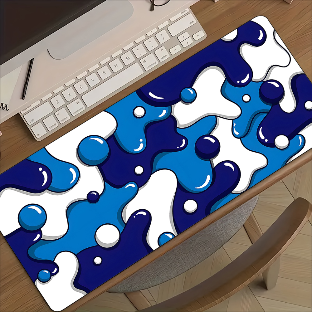 Mousepad Xl Extended - Mouse Pad Desk Mat Blue and