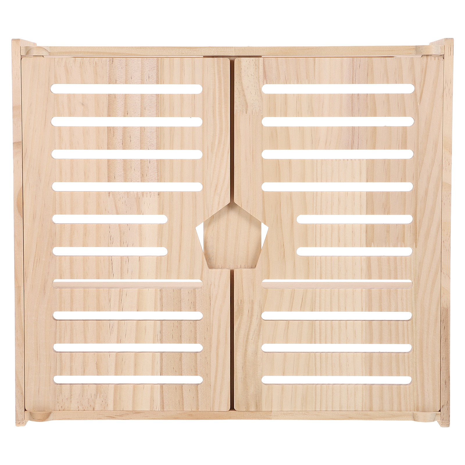Cable Management Box - Wooden WiFi Router Storage Box 2-Layer