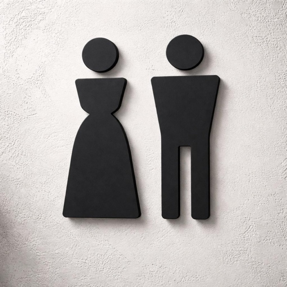 Minimalist 3D Printed Male Fem – обзор и цена Home Office Icon