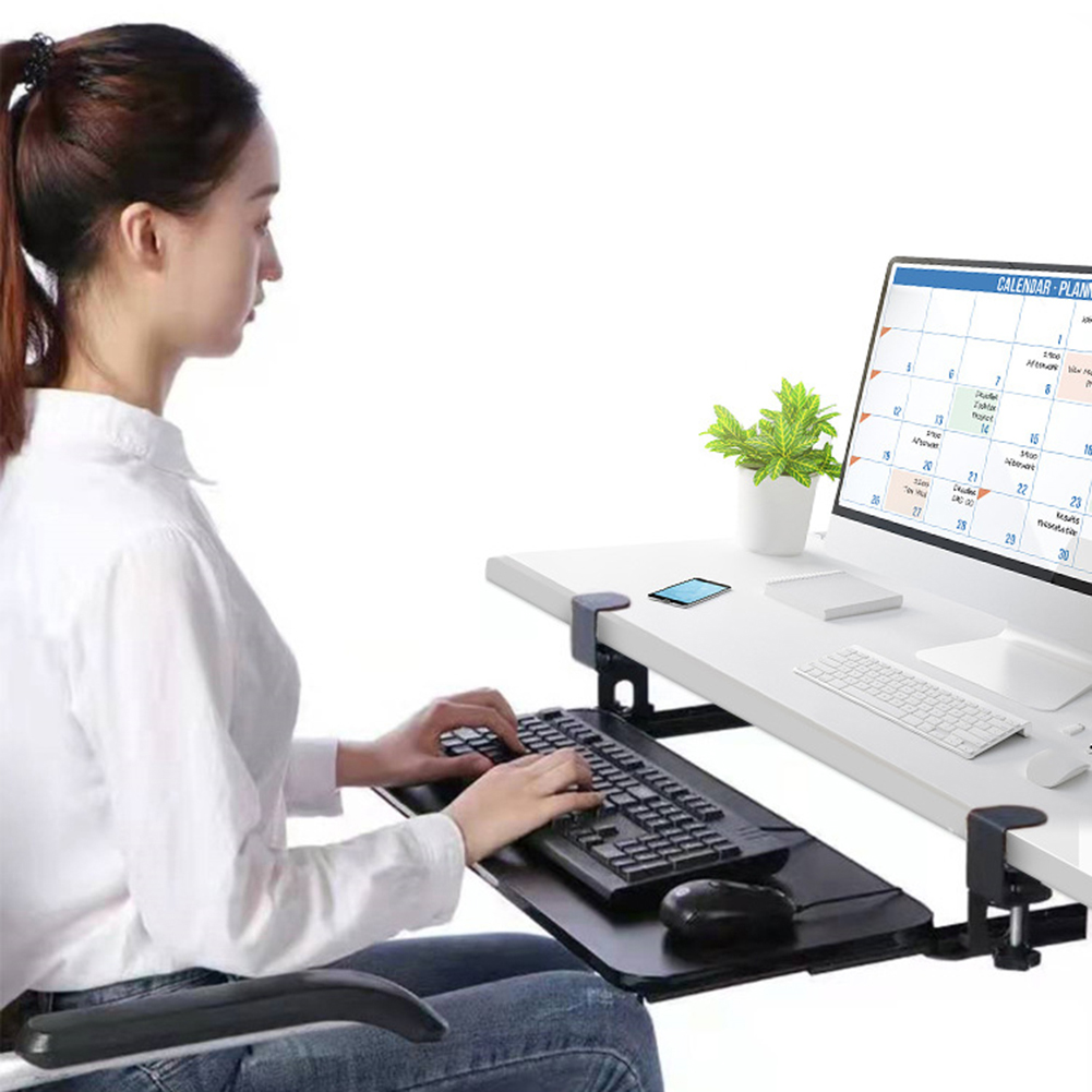 Slide Out Computer Keyboard Dr – обзор и цена Keyboard Tray Under Desk