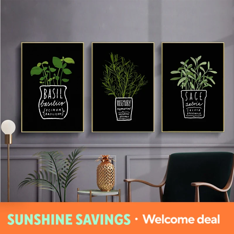 Canvas Painting Potted Green P – обзор и цена Home Office Depot