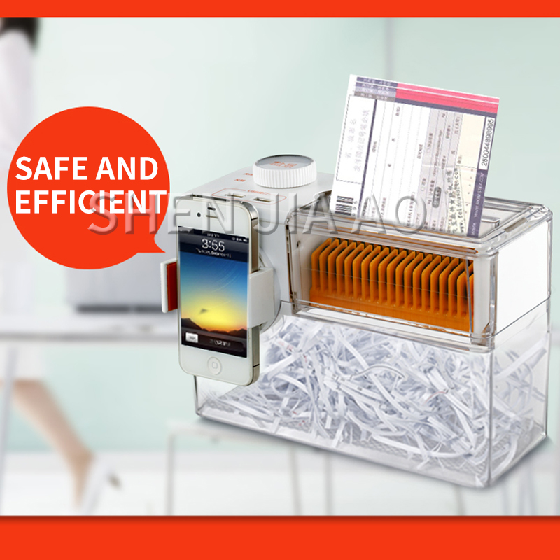 T100 usb shredder office porta – обзор и цена Home Office Paper Shredder