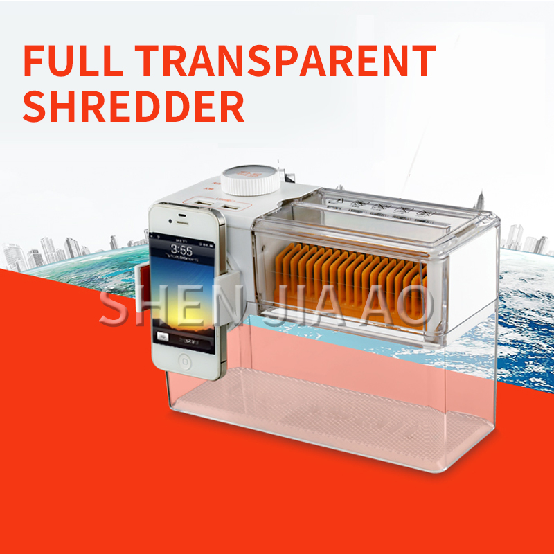 T100 usb shredder office porta – обзор и цена Home Office Paper Shredder