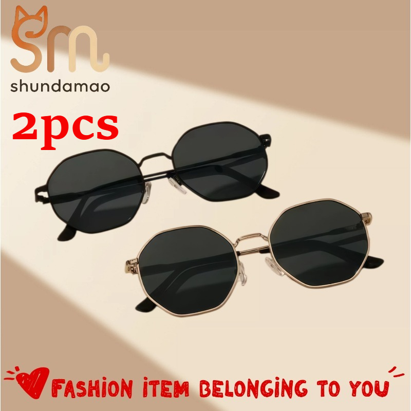 2PCS Vintage Small Round Metal – обзор и цена Blue Light Glasses