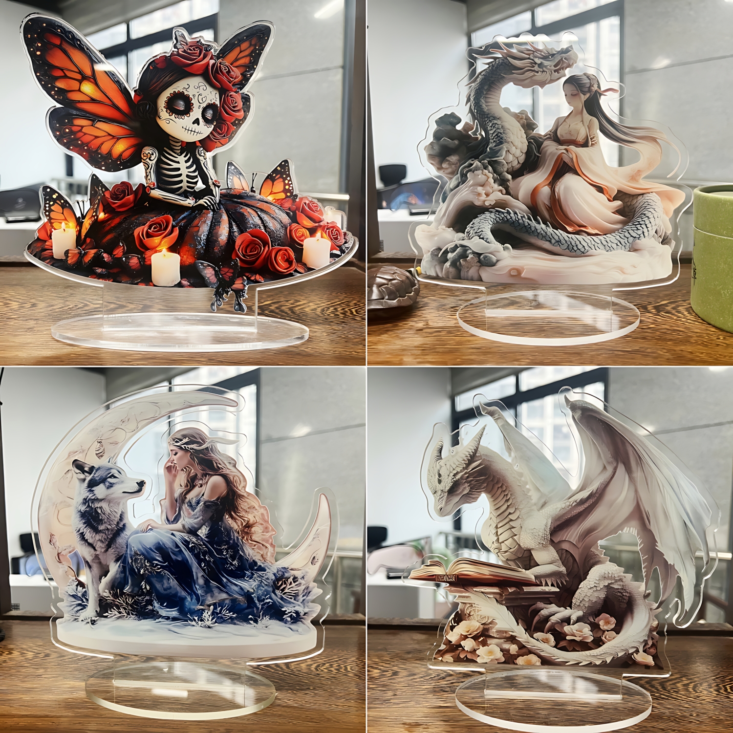 Two Tigers Statue,2D Flat Anim – обзор и цена Home Office Jobs