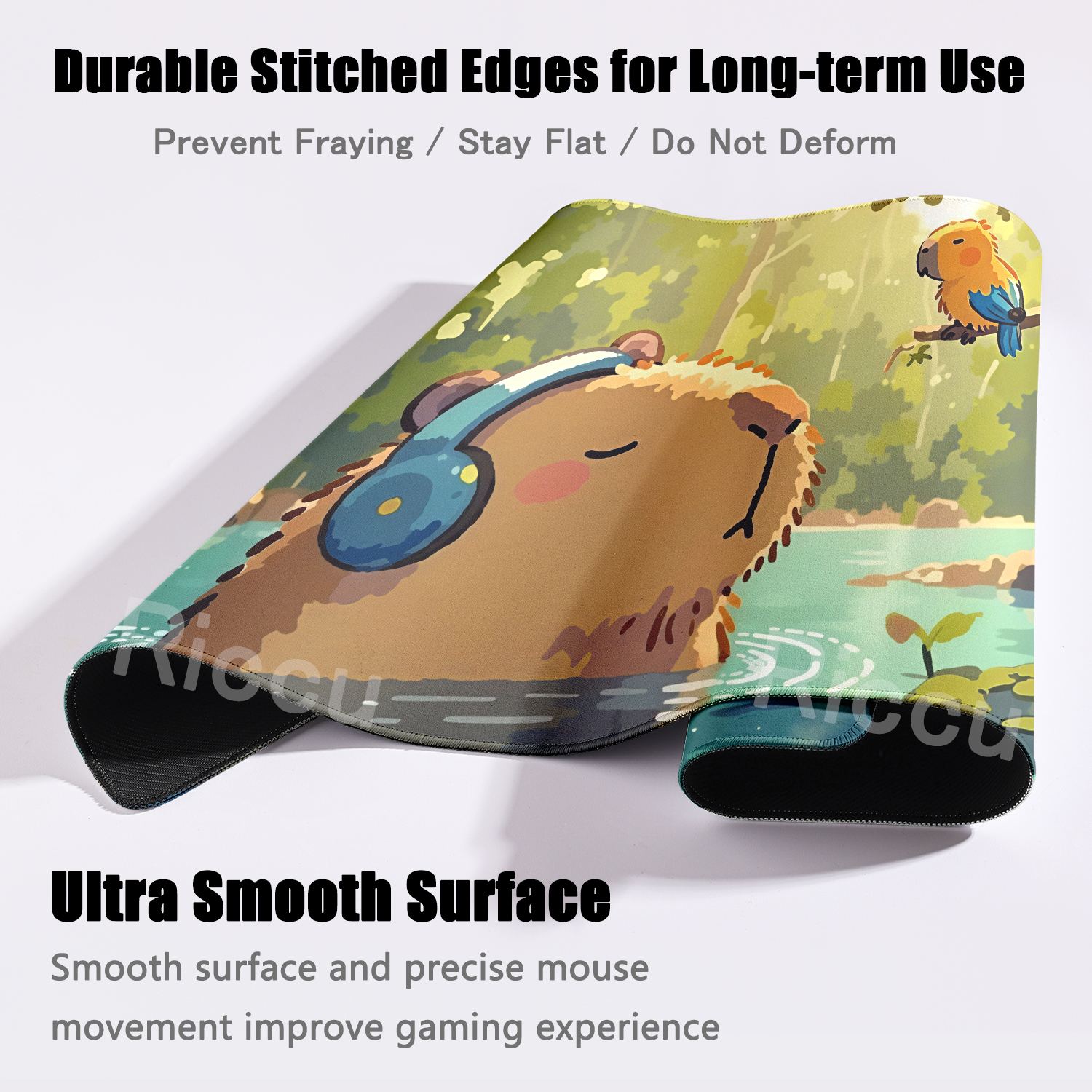 Cute Capybara Mousepad Keyboar – обзор и цена Mousepad Xl Extended