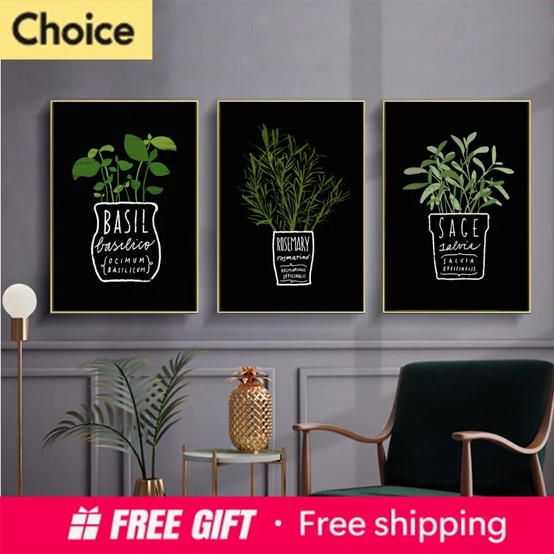 Canvas Painting Potted Green P – обзор и цена Home Office Depot