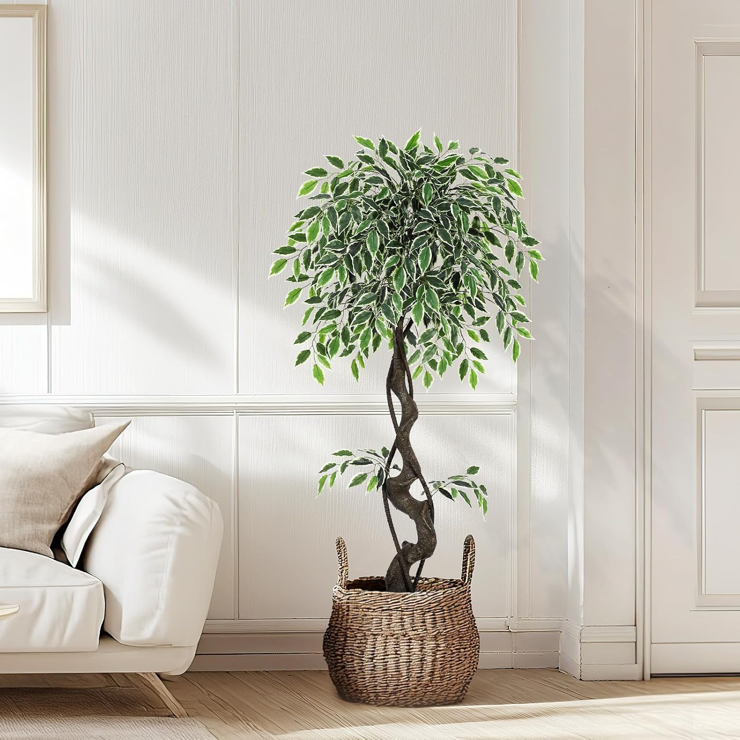 Artificial Ficus Tree Indoor O – обзор и цена Home Office Depot