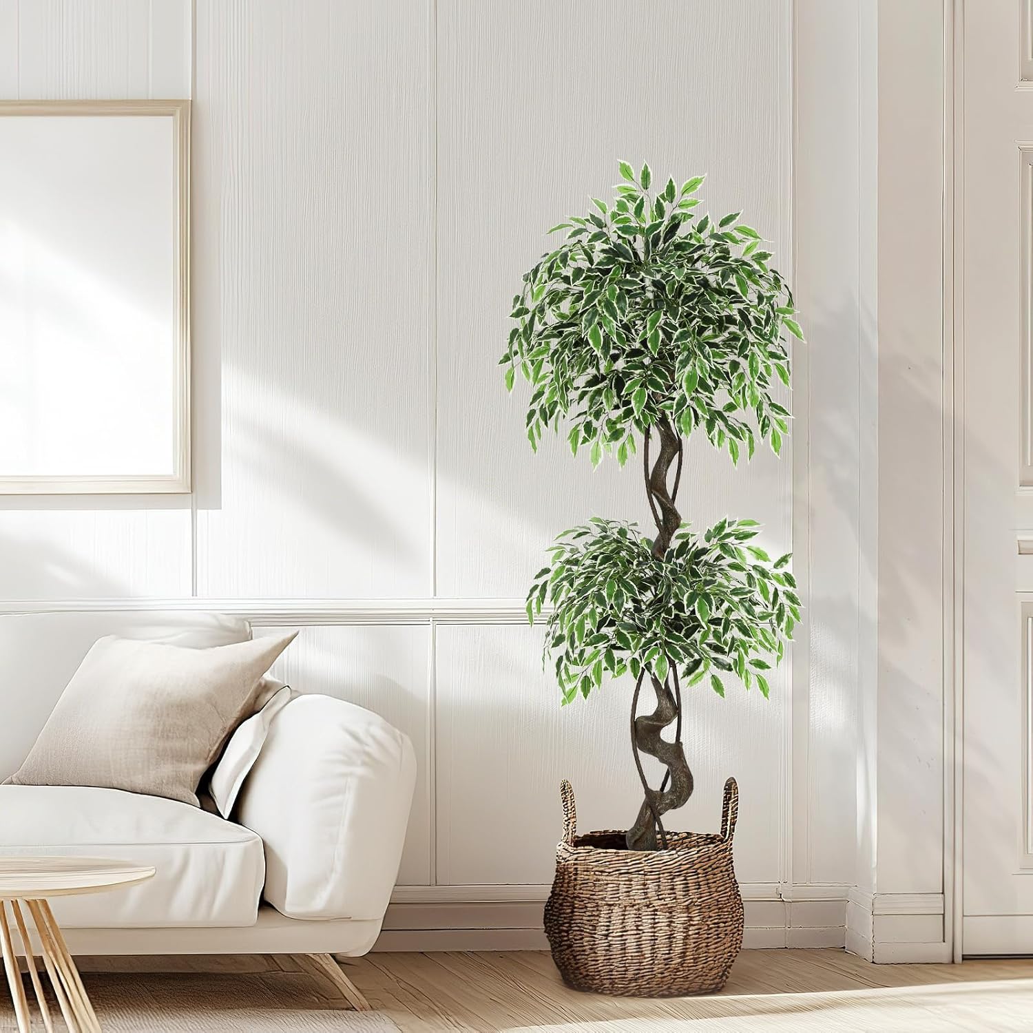 Artificial Ficus Tree Indoor O – обзор и цена Home Office Depot