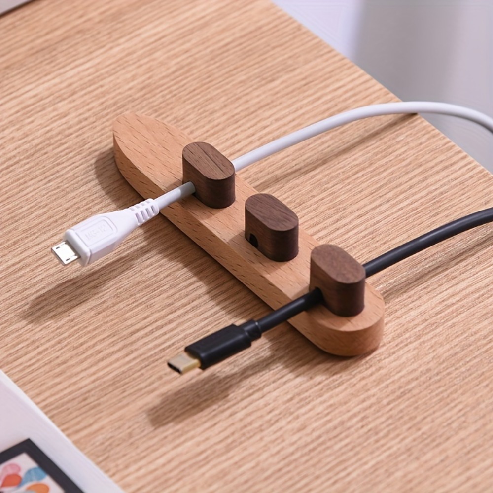 Wooden Cable Organizer Adhesiv – обзор и цена Cable Management Box