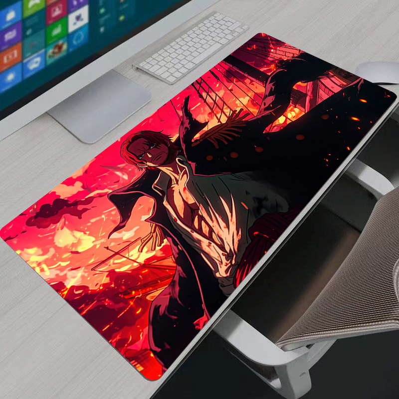 One Piece Shanks Mouse Pad Lar – обзор и цена Home Office Keyboard And Mouse
