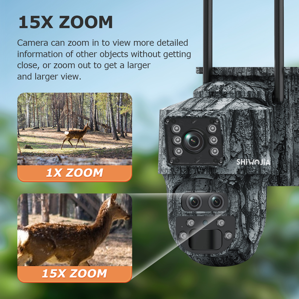 SHIWOJIA 12MP 15X Zoom 4G Sim  – обзор и цена Home Office Zoom