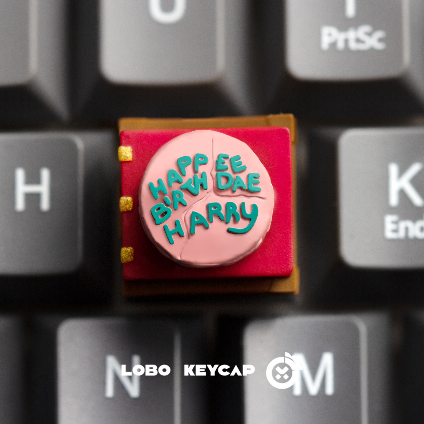 Cake Keycap Anime Harry Cake P – обзор и цена Keyboard Tray Under Desk