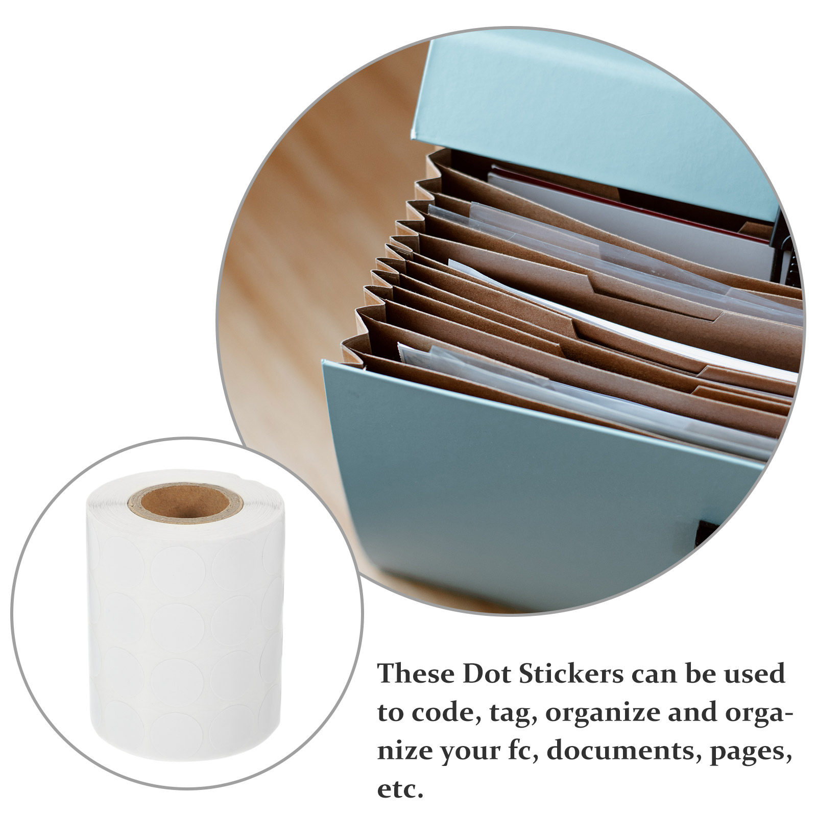3000Pcs Blank Round Dot Sticke – обзор и цена Home Office Organization