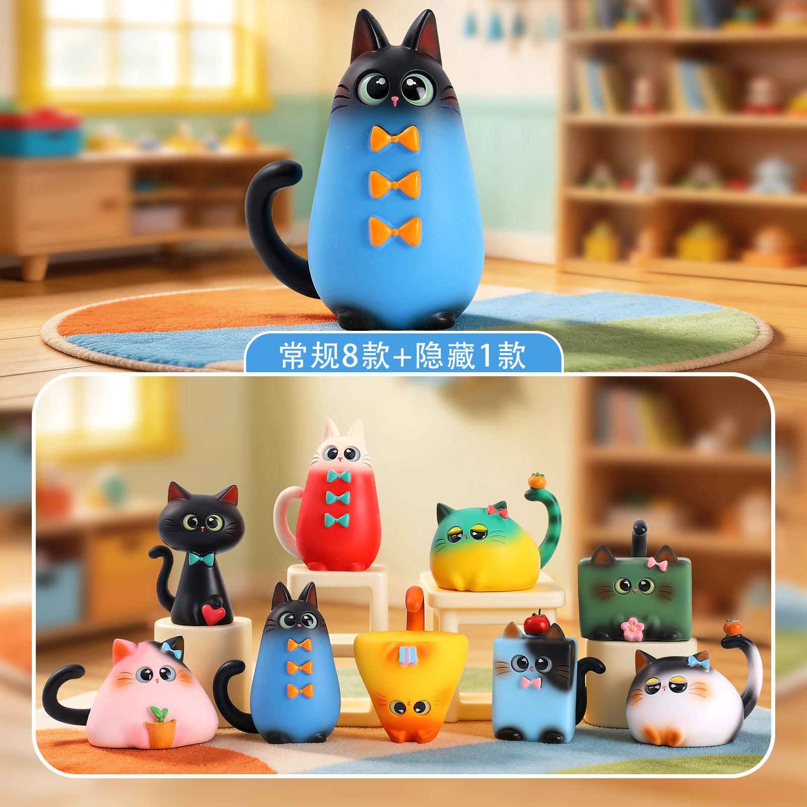 Blind Box Cat Figurine Resin C – обзор и цена Home Office Jobs