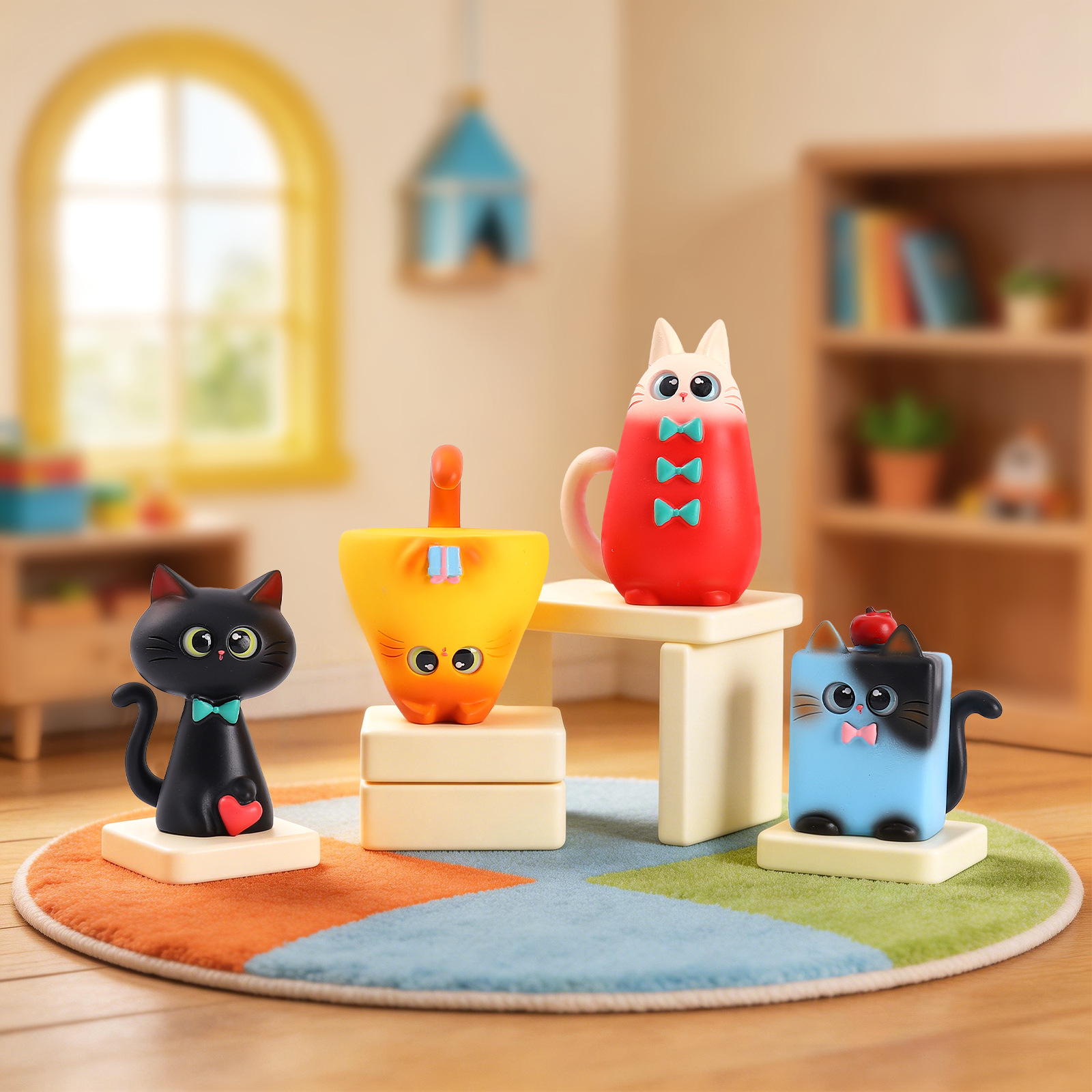 Blind Box Cat Figurine Resin C – обзор и цена Home Office Jobs