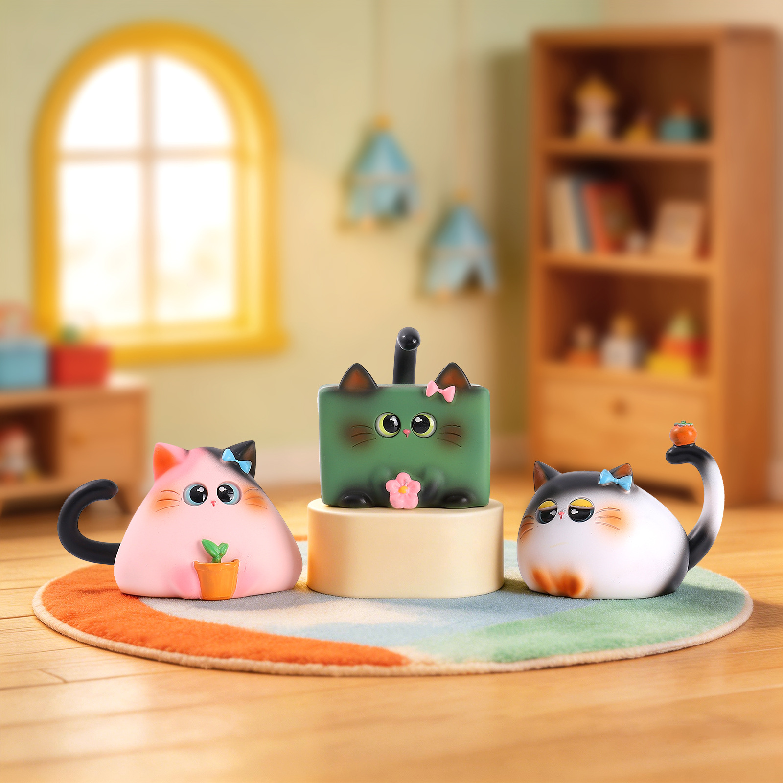 Blind Box Cat Figurine Resin C – обзор и цена Home Office Jobs
