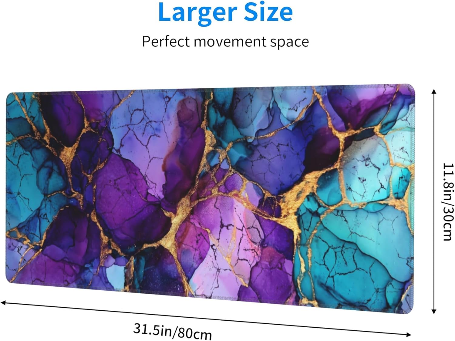 Marble-Themed Extended Gaming  – обзор и цена Mousepad Xl Extended
