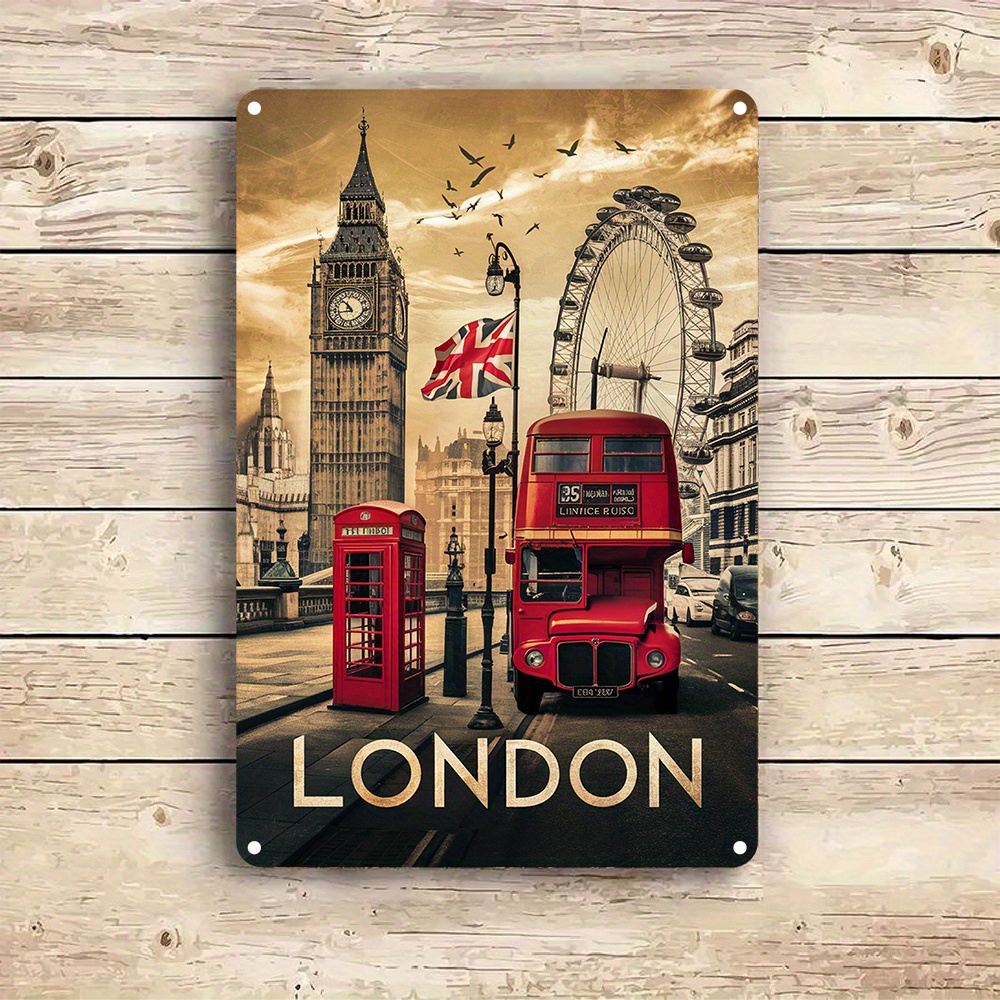 Vintage London Aluminum Wall A – обзор и цена Home Office Icon