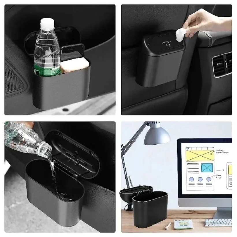 New Car Trash Can (with Lid) 3 – обзор и цена Home Office Call Center