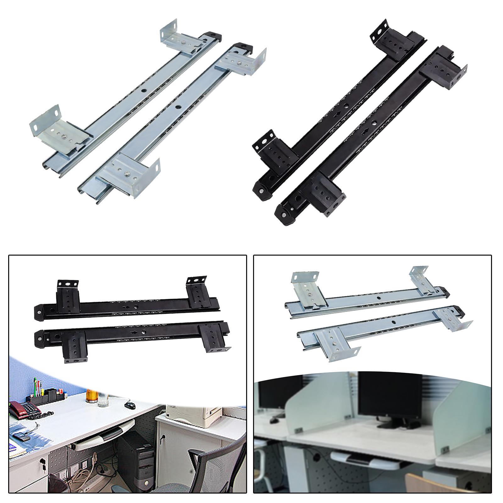 -Drawer Tray Slide Rail, Tray  – обзор и цена Keyboard Tray Under Desk