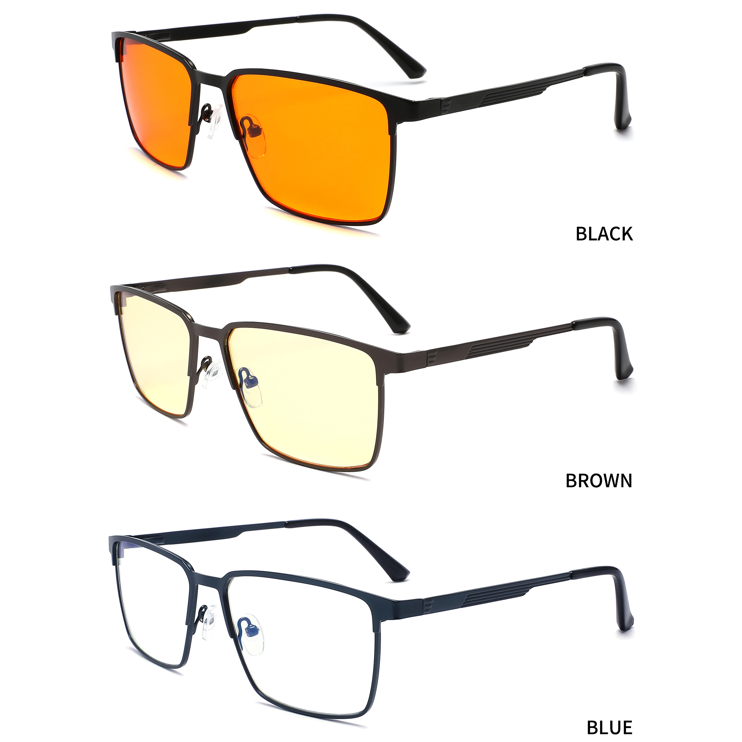 Kangmuwei Classic Metal Frame  – обзор и цена Blue Light Glasses