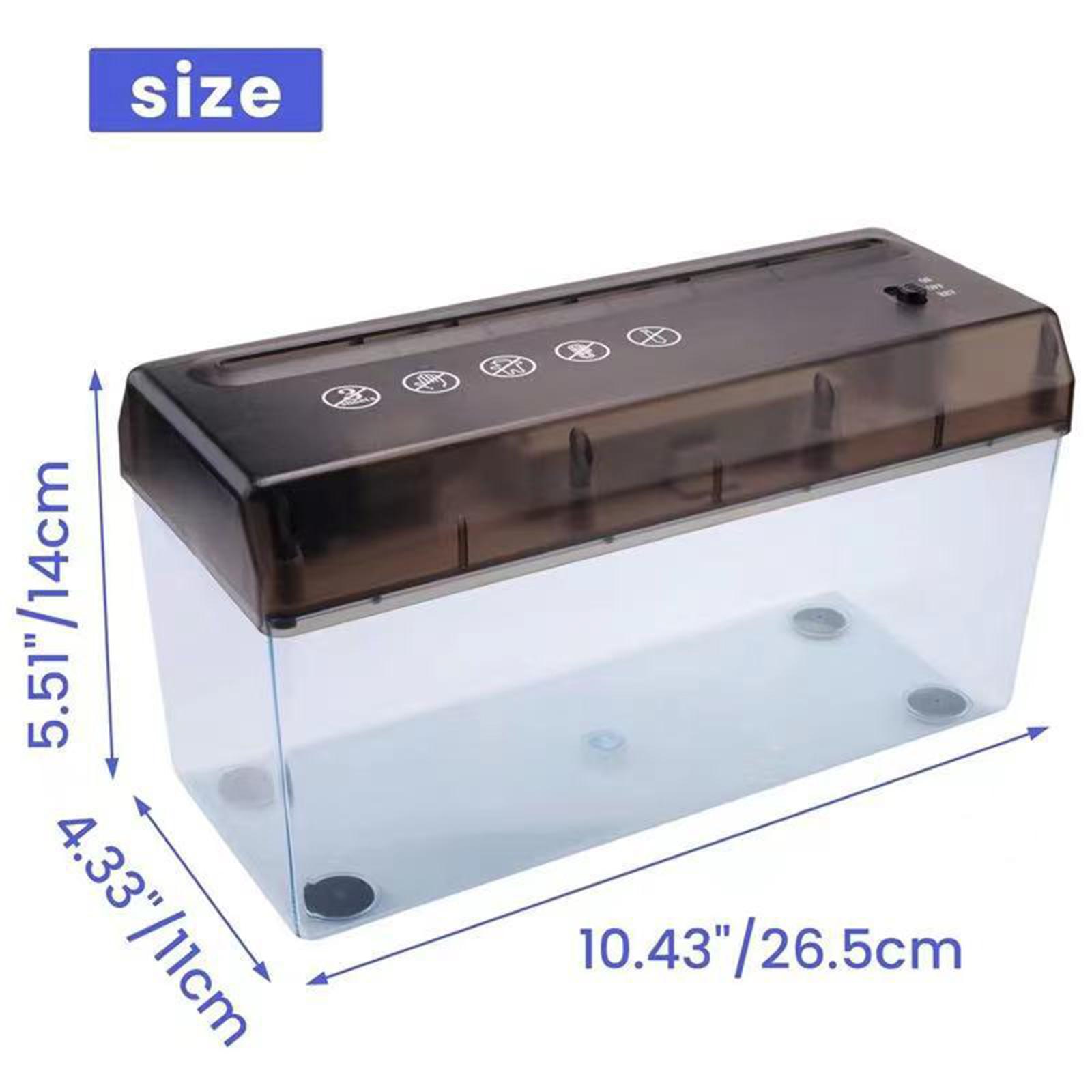 USB Paper Shredder A4 Paper Cu – обзор и цена Home Office Paper Shredder