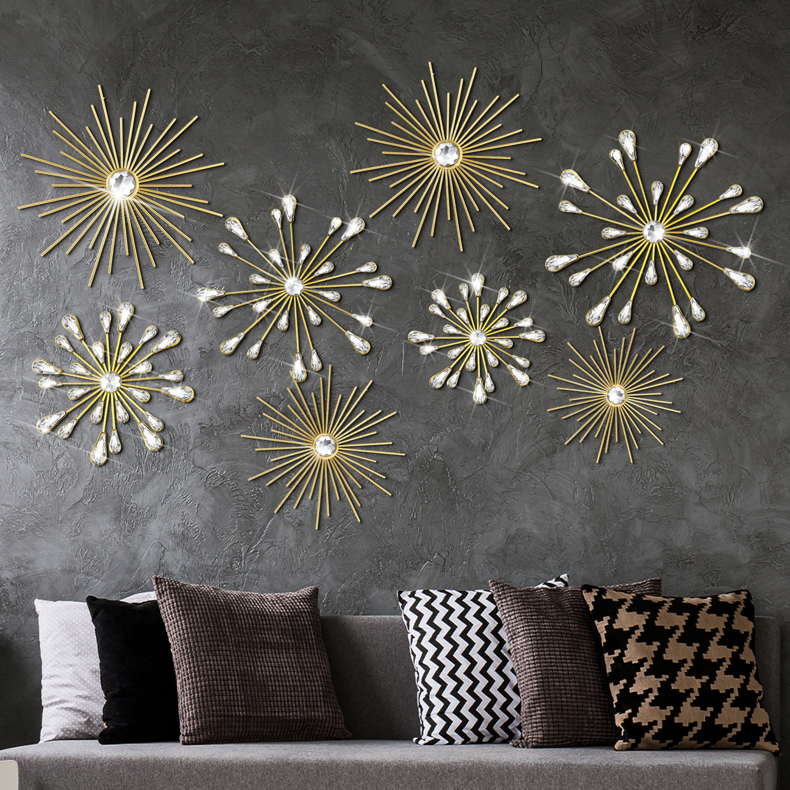 [Golden Metal Decorations] Set – обзор и цена Home Or Office Use