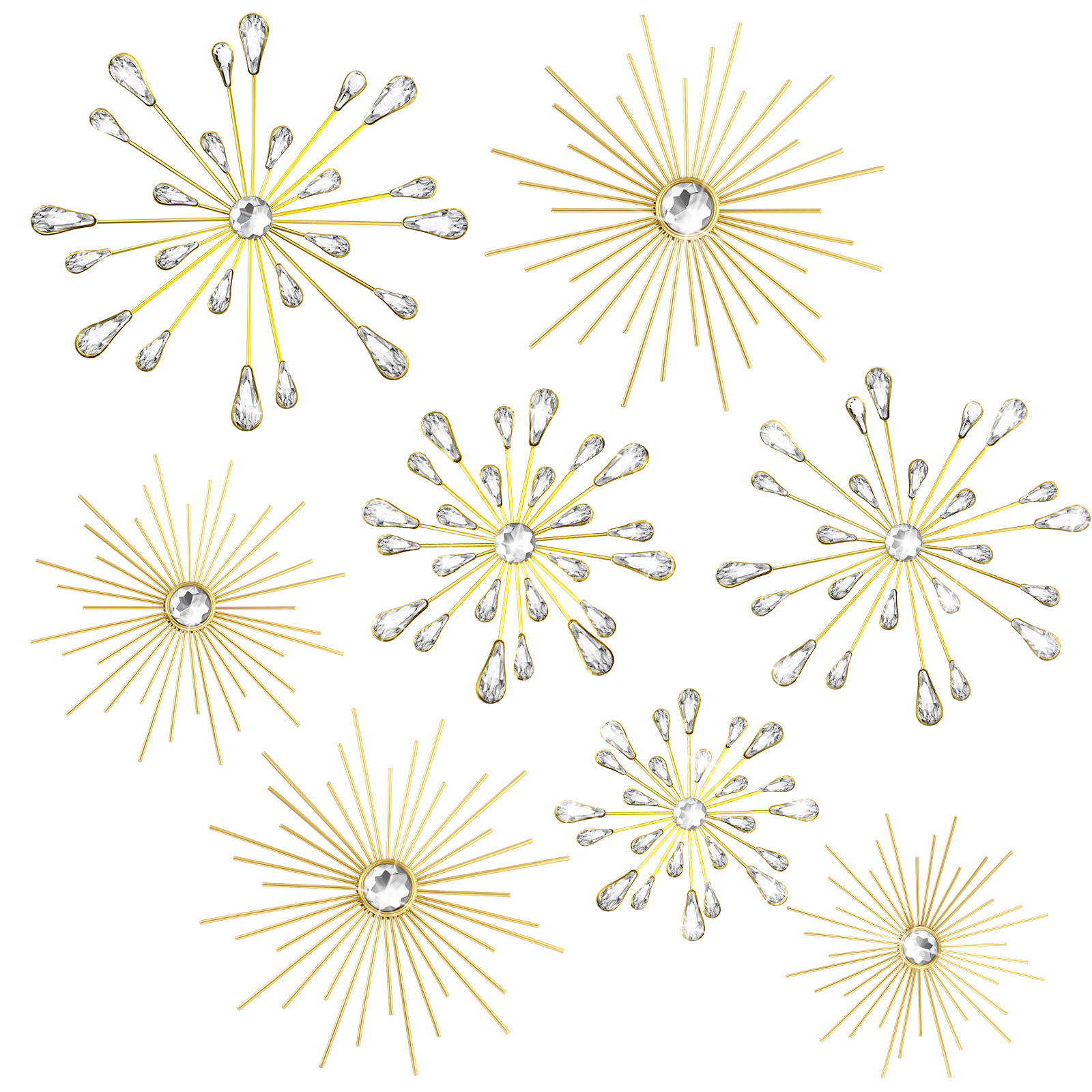 [Golden Metal Decorations] Set – обзор и цена Home Or Office Use