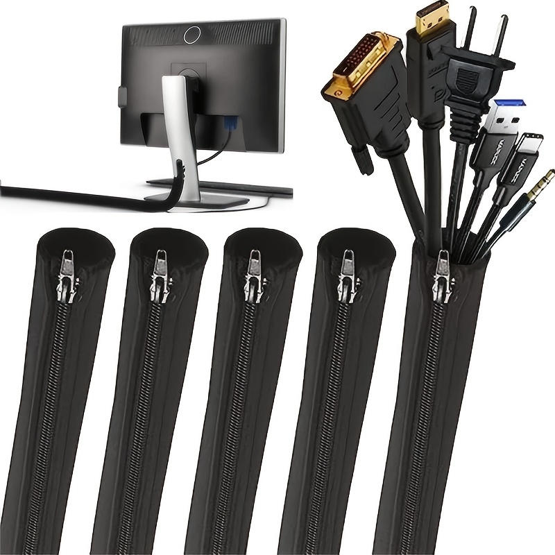 1/2/4 PCS Flexible Cable Manag – обзор и цена Home Office Jobs