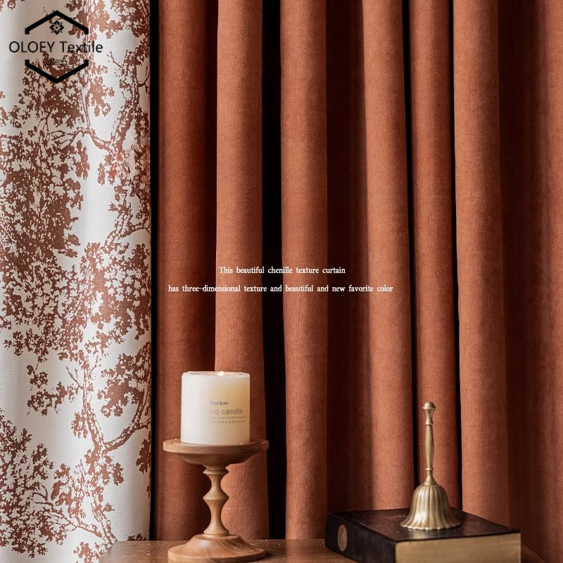 Custom Luxury Chenille Curtain – обзор и цена Home Office Buy