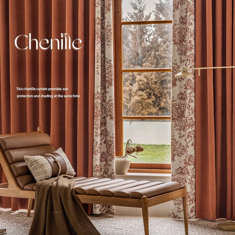 Custom Luxury Chenille Curtain – обзор и цена Home Office Buy