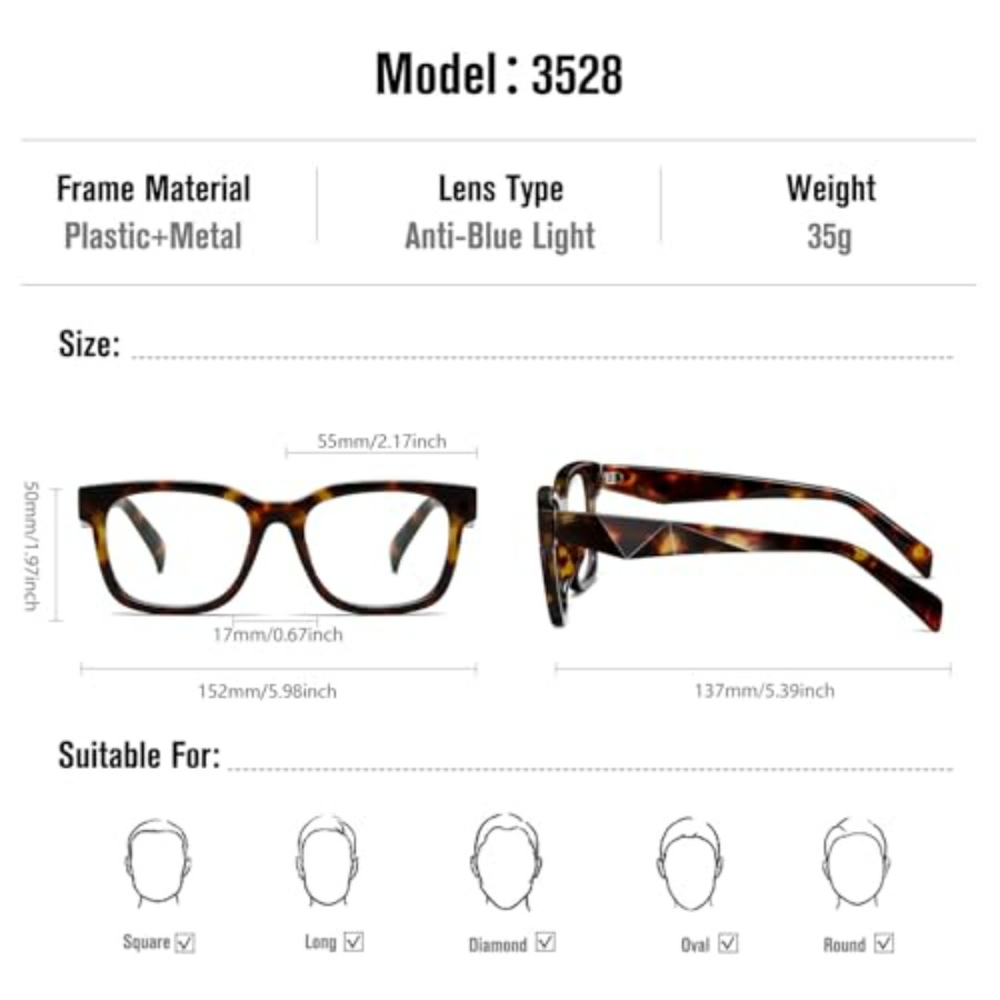 kimorn Blue Light Blocking Gla – обзор и цена Blue Light Glasses