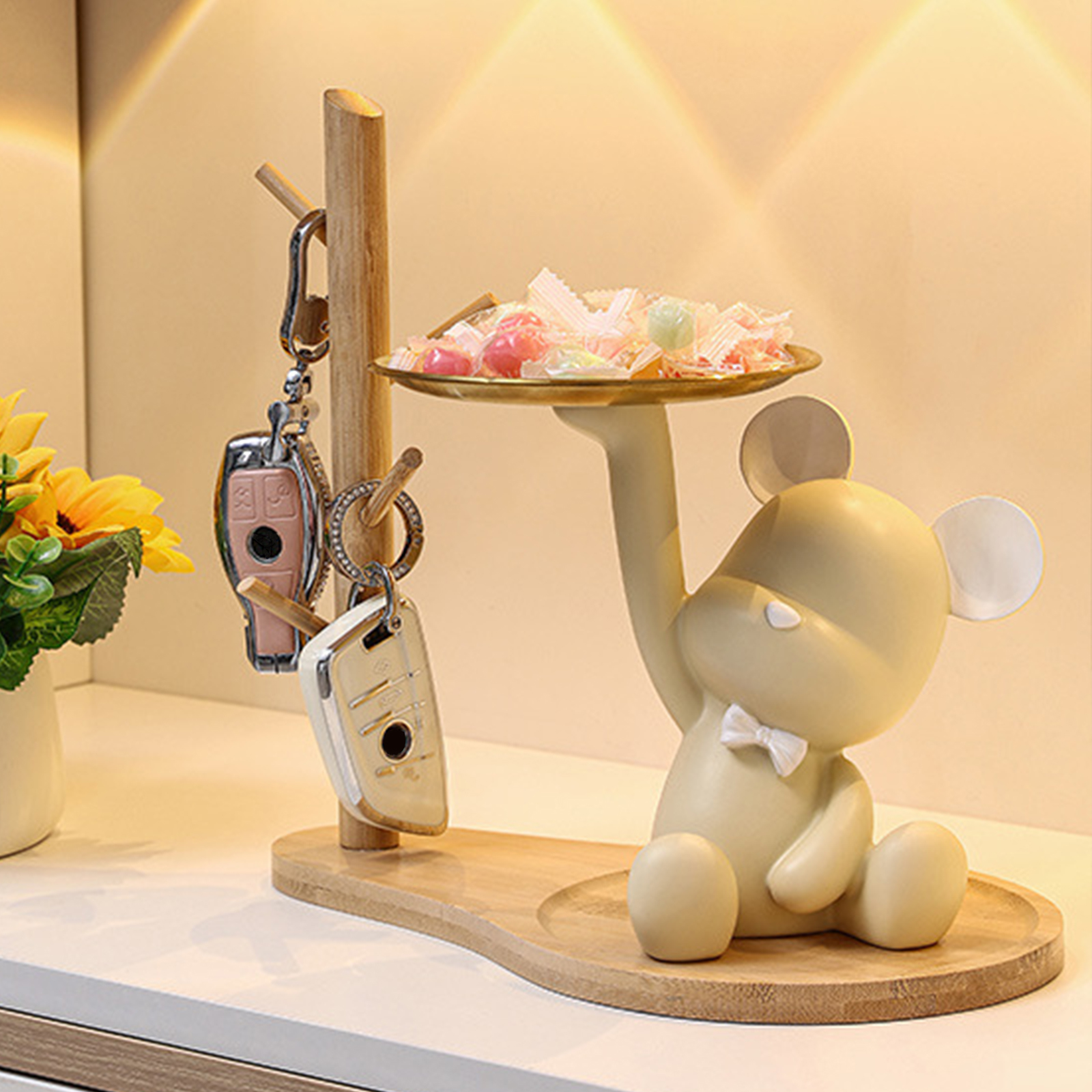 Creative Resin Bear Figurine C – обзор и цена Home Office Call Center