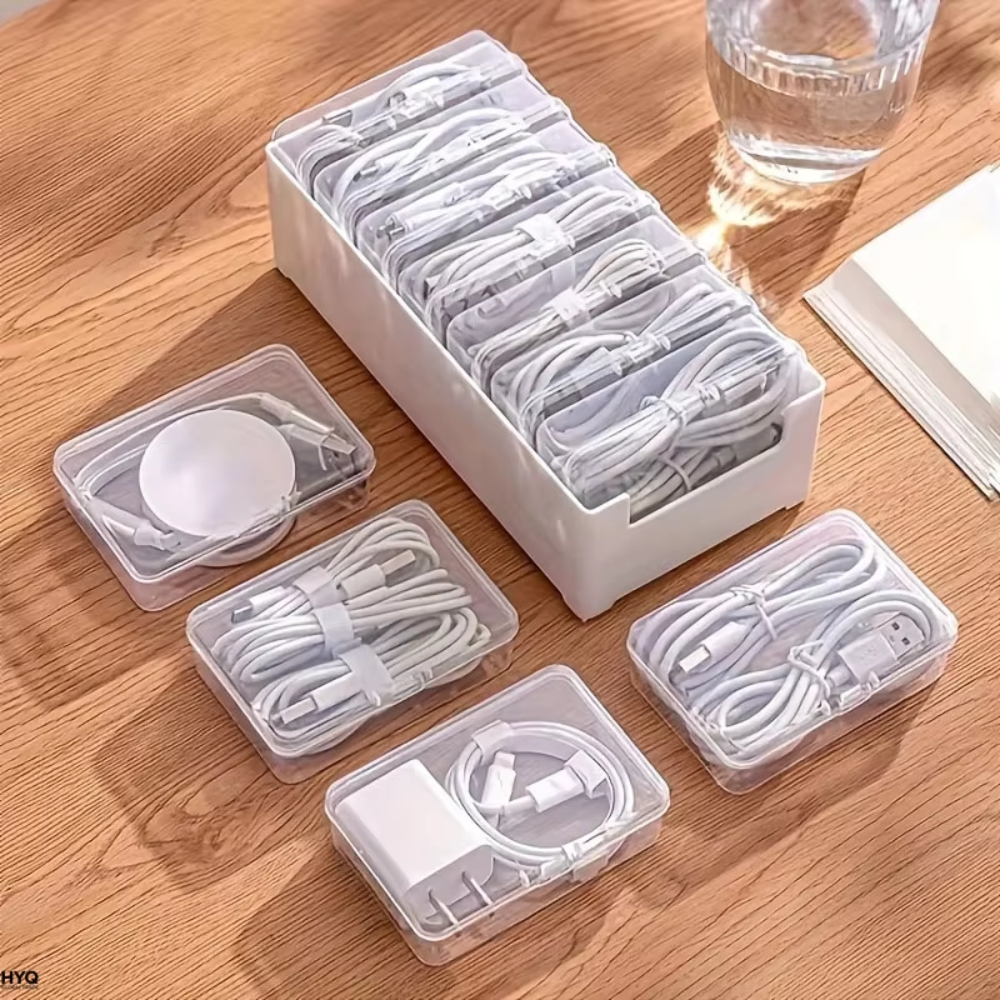 1PC Data Cable Storage Box wit – обзор и цена Cable Management Box