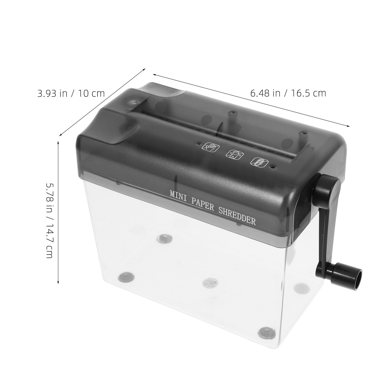 Manual Hand Crank Paper Shredd – обзор и цена Home Office Paper Shredder