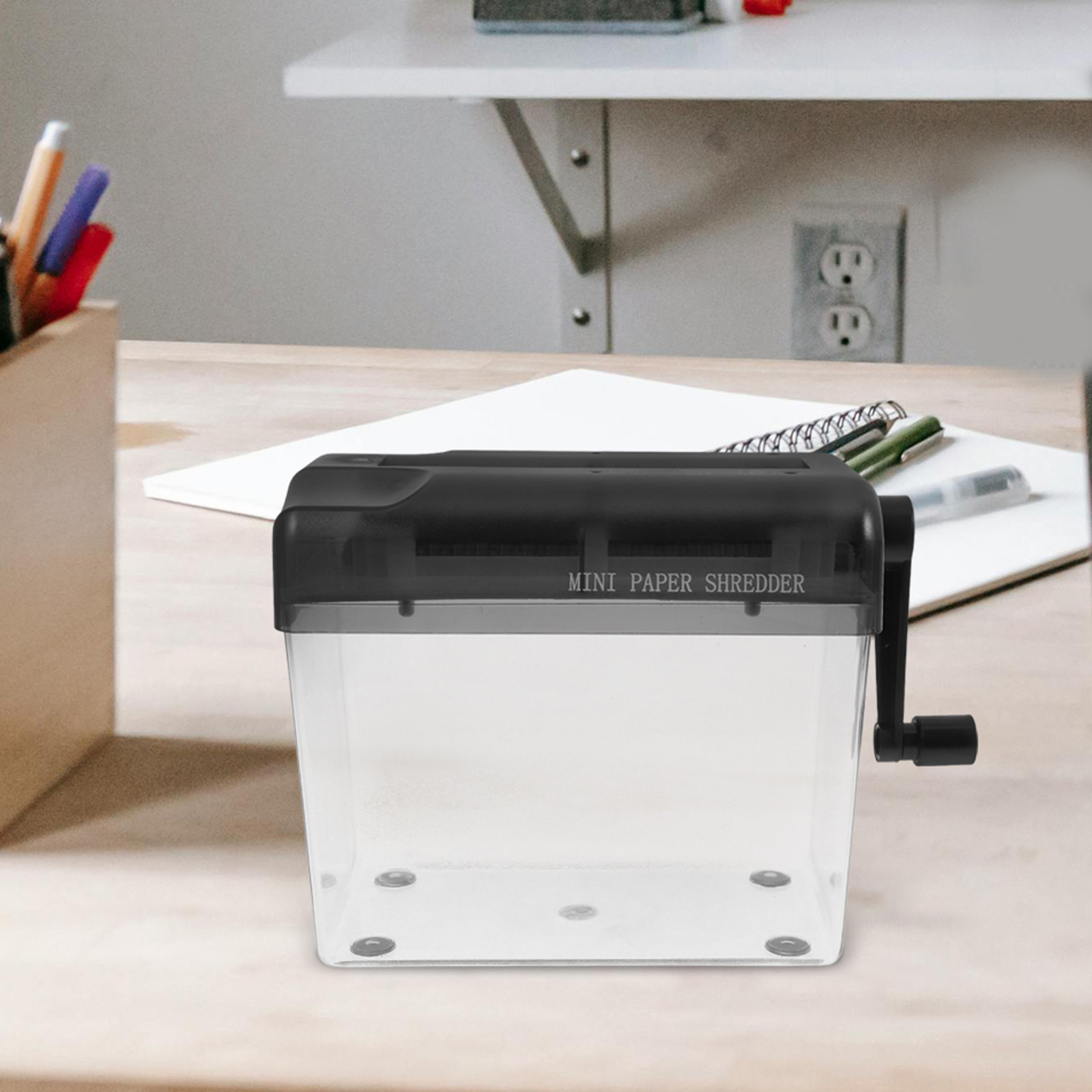 Manual Hand Crank Paper Shredd – обзор и цена Home Office Paper Shredder
