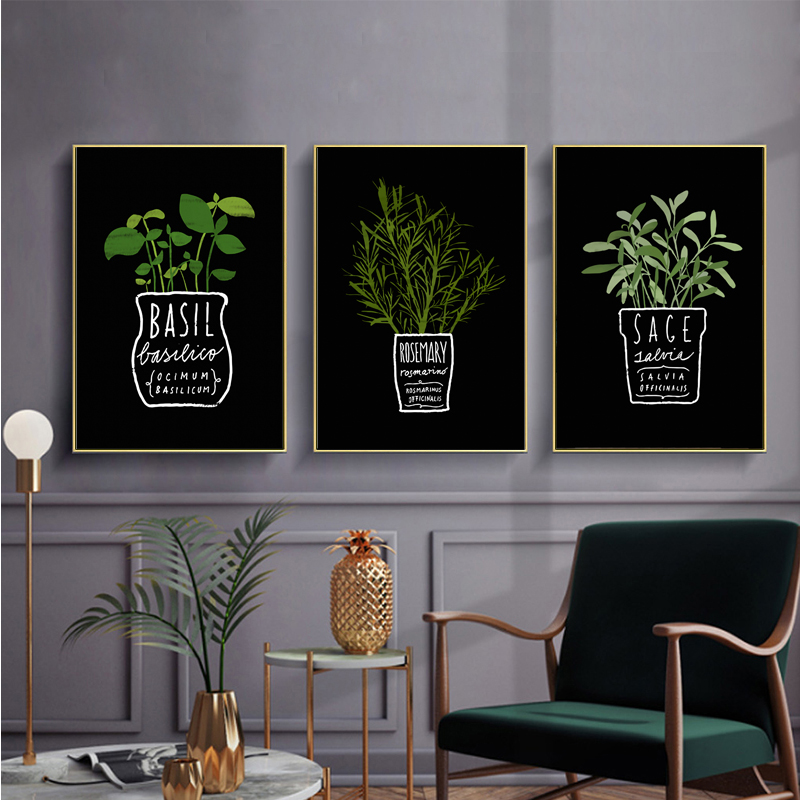 Canvas Painting Potted Green P – обзор и цена Home Office Depot