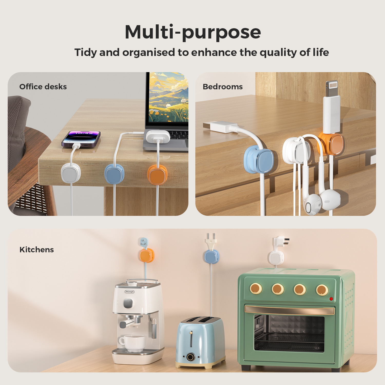 adhesive cable organizer Cable – обзор и цена Cable Management Box