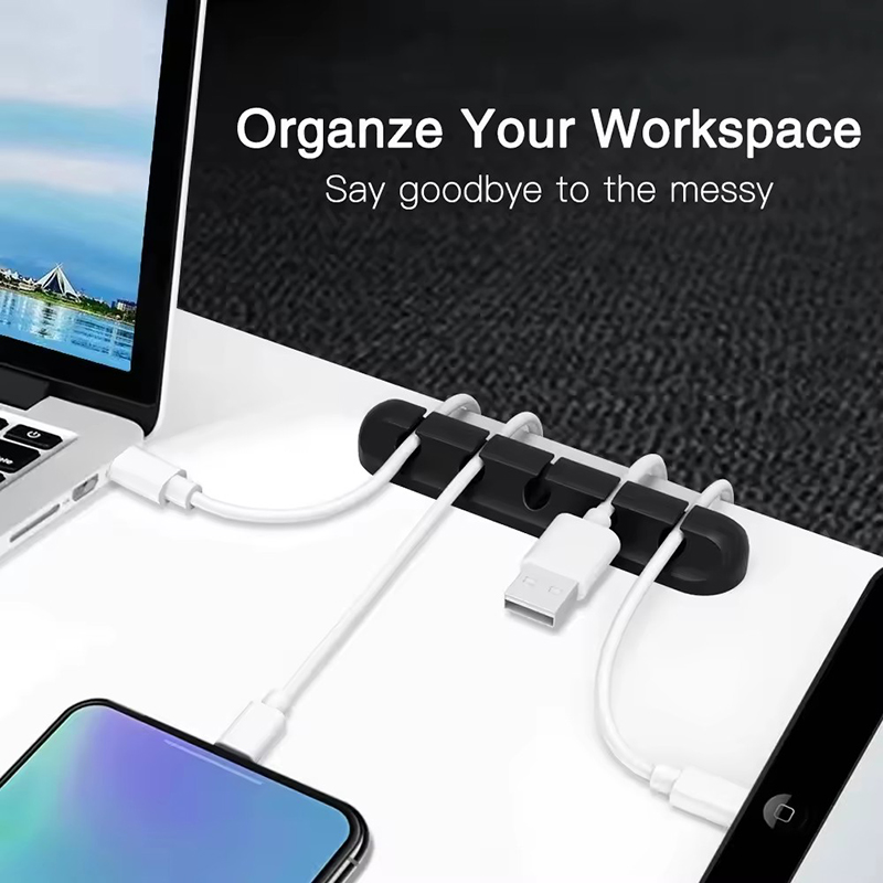 Silicone USB Cable Clip Winder – обзор и цена Home Office Organization