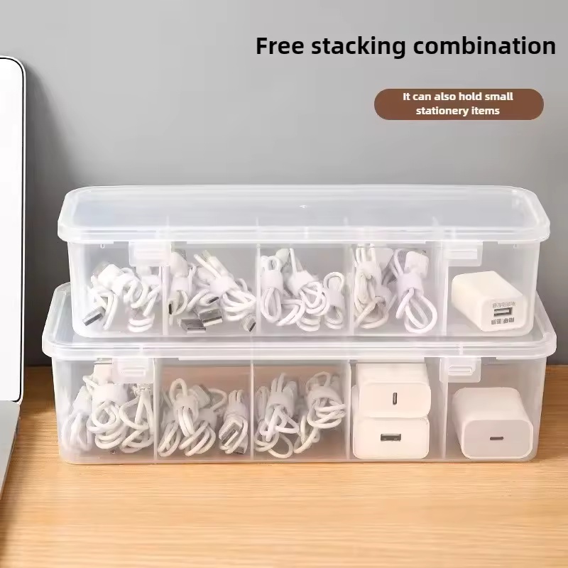 Transparent Data Cable Organiz – обзор и цена Cable Management Box