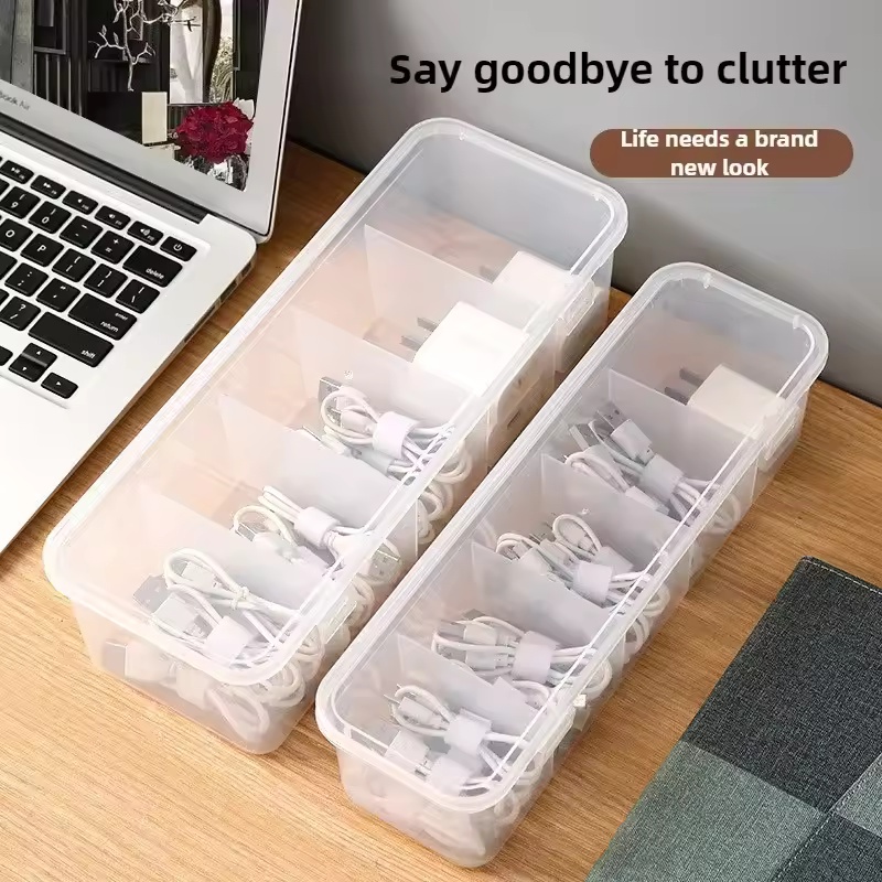 Transparent Data Cable Organiz – обзор и цена Cable Management Box