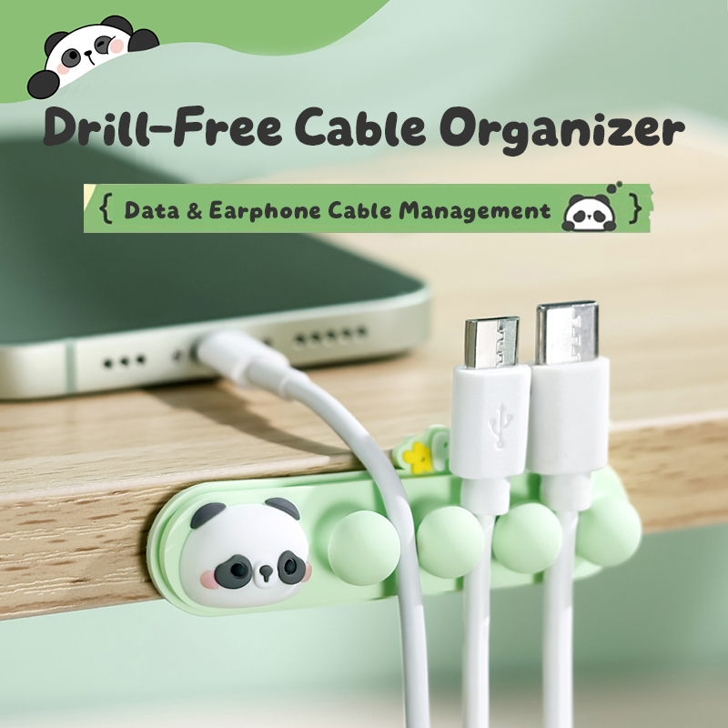 Cartoon Panda Cable Holder: Se – обзор и цена Cable Management Box