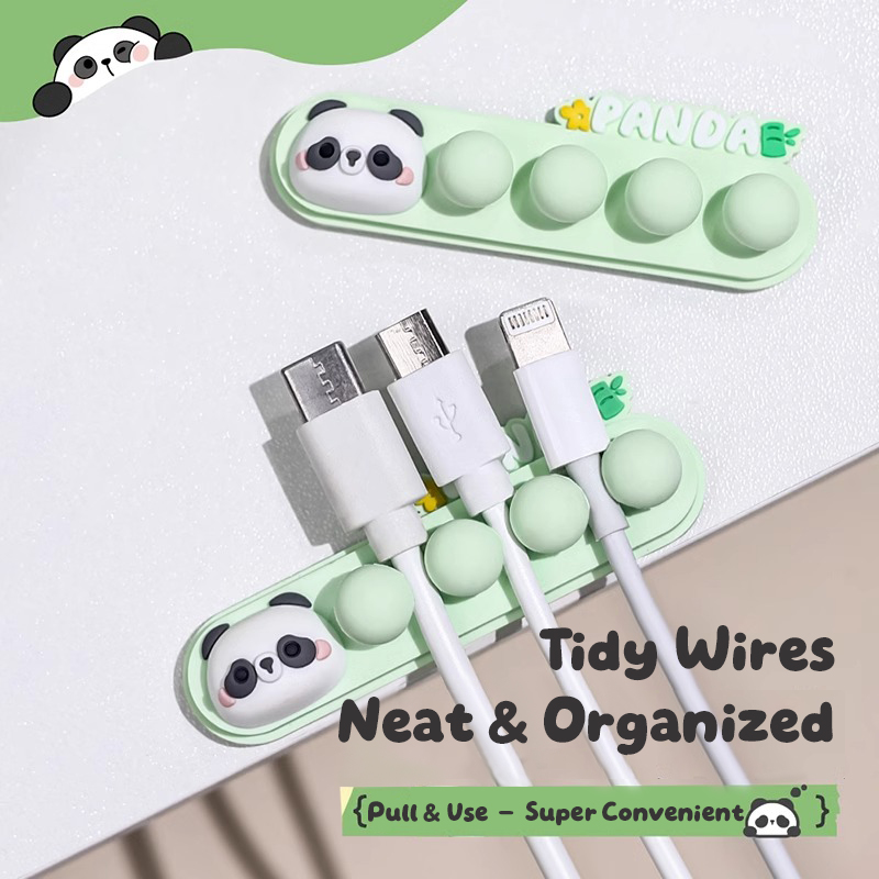 Cartoon Panda Cable Holder: Se – обзор и цена Cable Management Box
