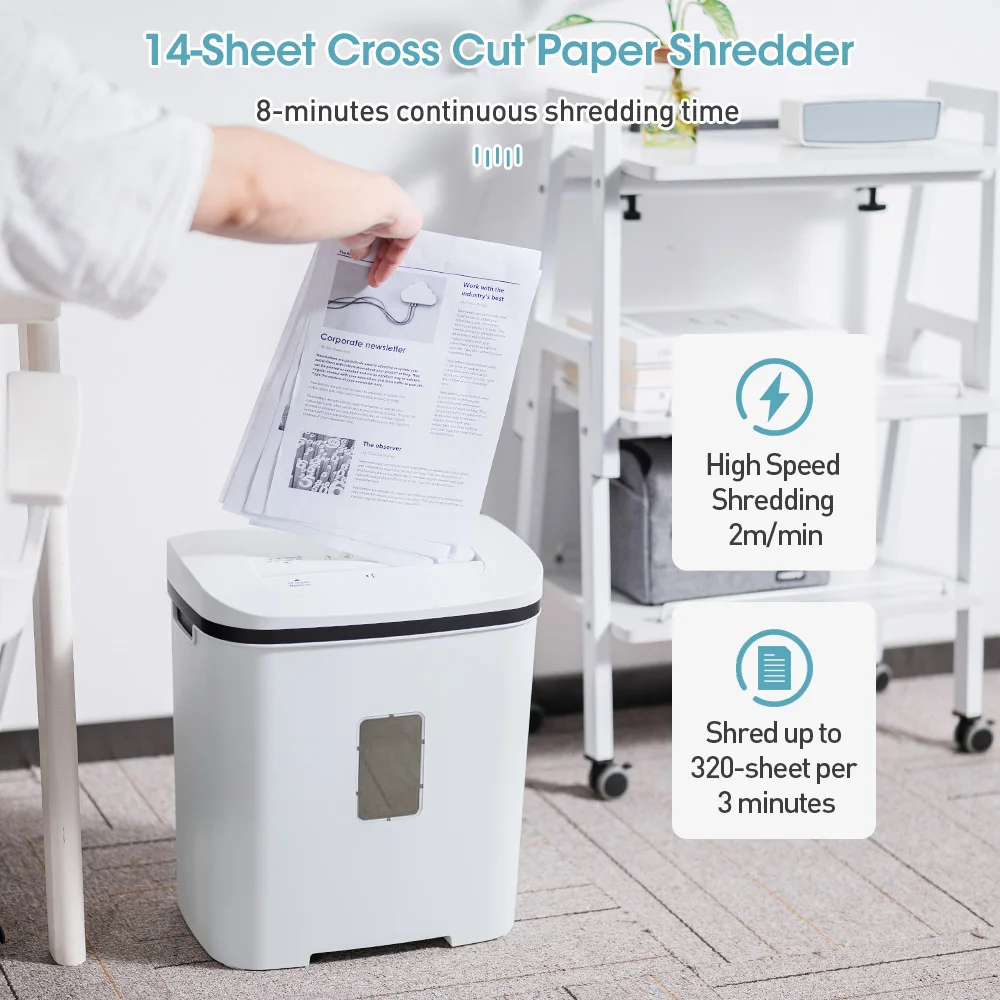 Low Noise 20L Office Paper Shr – обзор и цена Home Office Paper Shredder