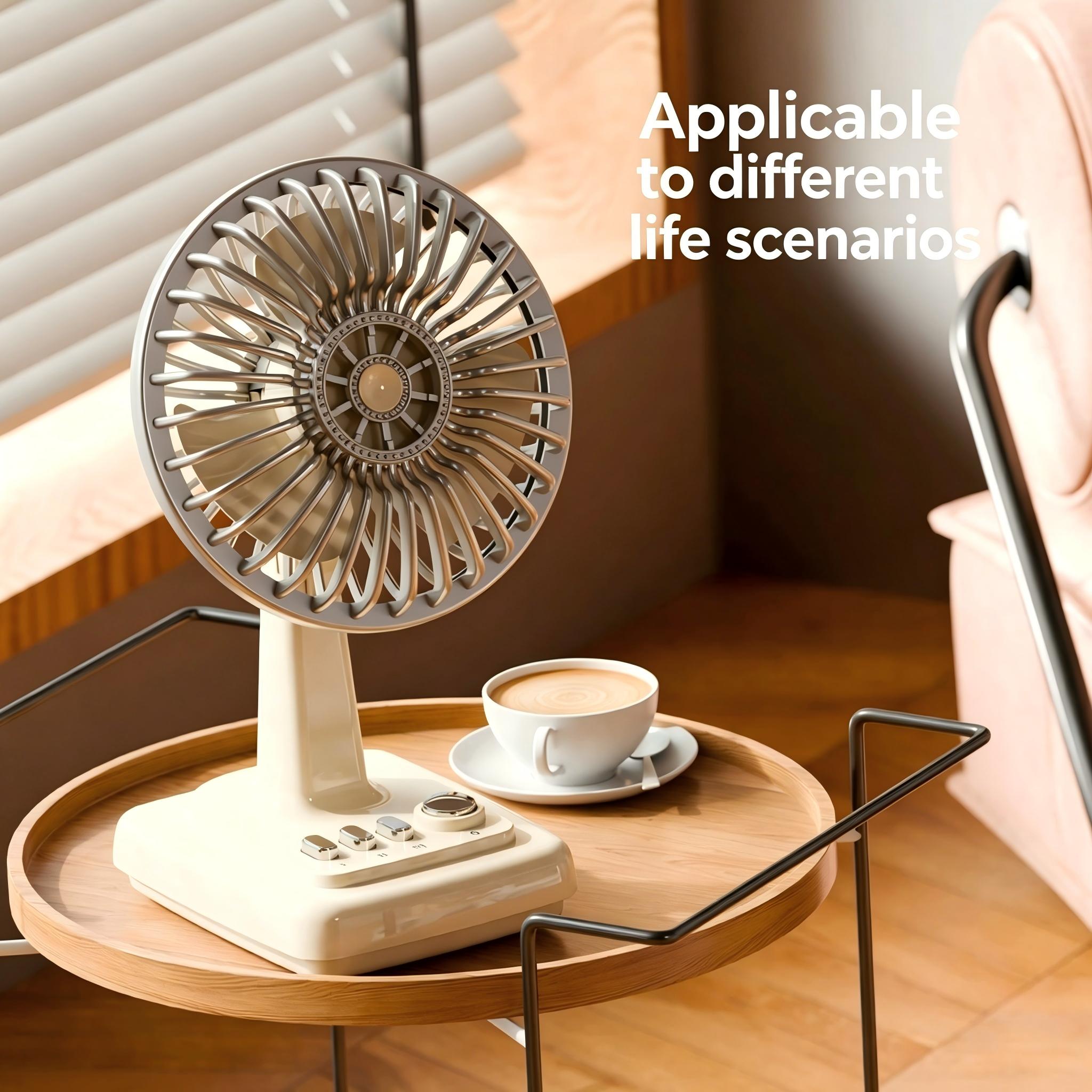 Retro Alloy Desktop Fan 3 Spee – обзор и цена Home Office Jobs