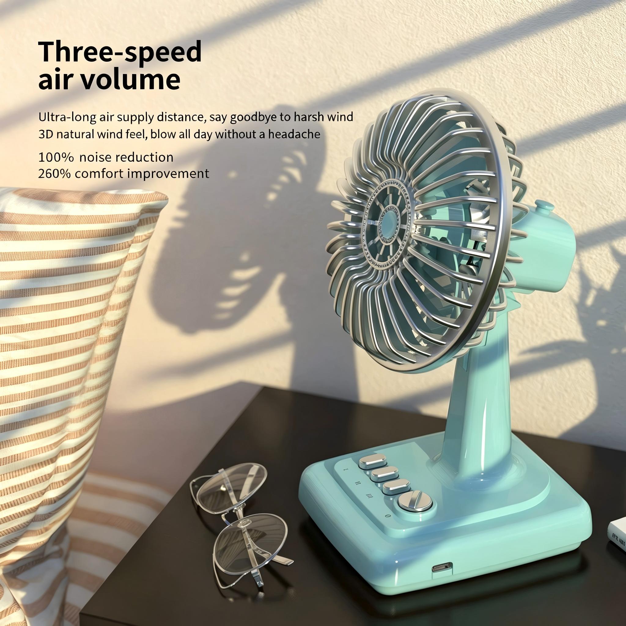 Retro Alloy Desktop Fan 3 Spee – обзор и цена Home Office Jobs