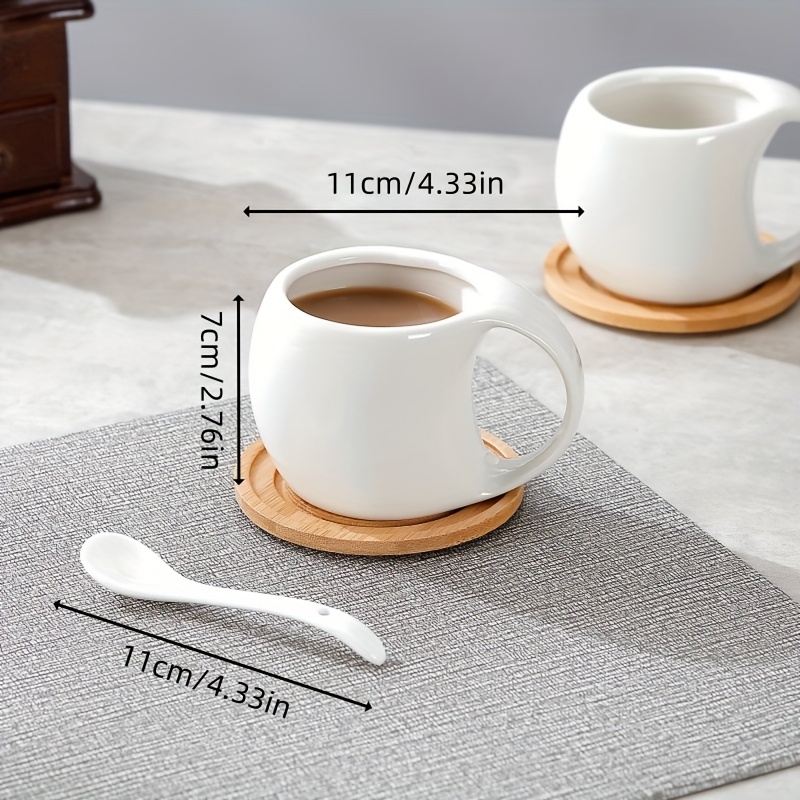 6pcs Ceramic Coffee Cup Set wi – обзор и цена Home Or Office Use
