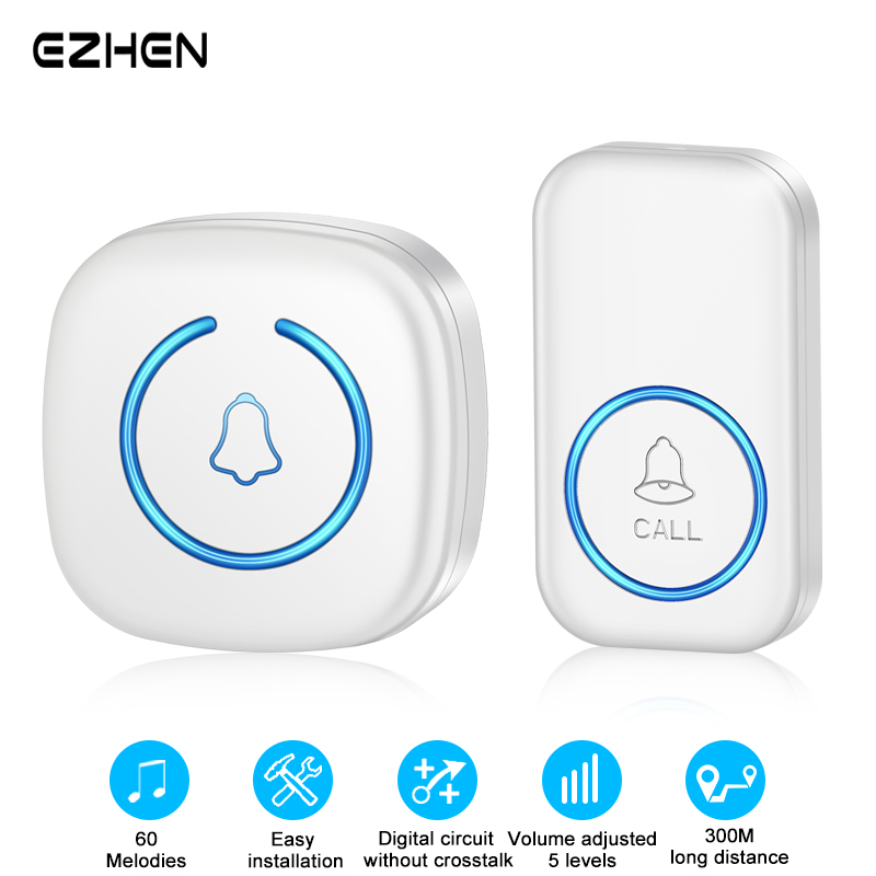 EZHEN Smart Wireless Doorbell  – обзор и цена Home Office Call Center